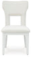 Chalanna - Dining Upholstered Side Chair (Set of 2) - White
