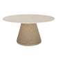 Cardoso - Indoor-Outdoor Dining Table - Brown / White / Woodtone