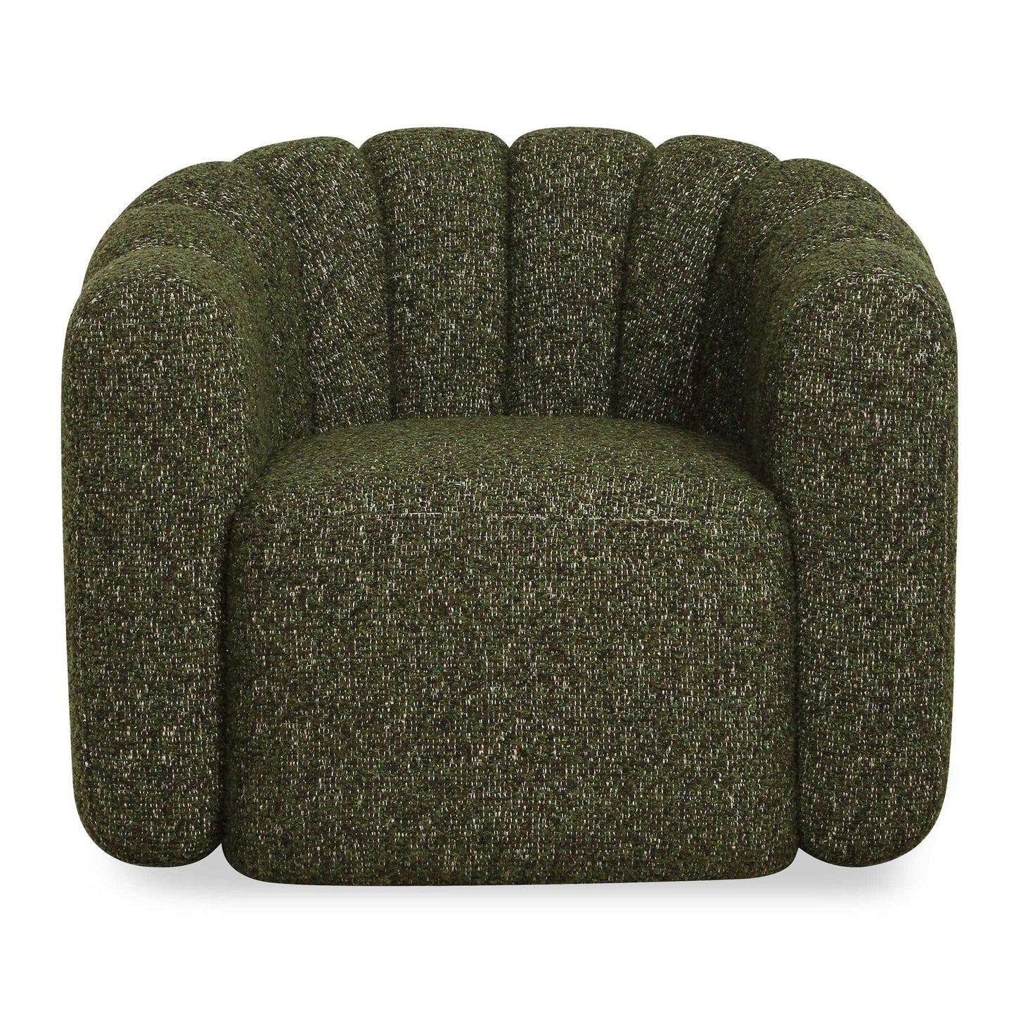 Lenoir - Upholstered Swivel Chair - Green
