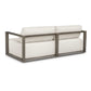Remsen - Outdoor Sofa - Gray / Oyster White