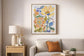 Petal Reverie I Hand-Embellished Canvas In Frame - Natural / Multicolor