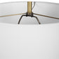 Coil - Sculpted Blue Table Lamp