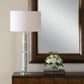 Jameis - Marbled Table Lamp - Green / White