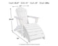 Sundown Treasure - Outdoor Adirondack Chair