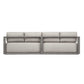 Remsen - Outdoor Large Sofa - Weathered Gray / Dove