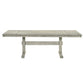 Hallendale - Trestle Table - Gravel Wash