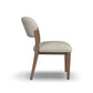 Lyra - Upholstered Barrel Chairs (Set of 2) - Pearl Silver
