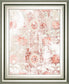 22x26 World Traveler Textile II By June Erica Vess - Pink