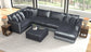 Remington - Modular Sofa And Cocktail Ottoman - Slate