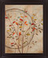 Serene Branch Dance - 28" x 34" Framed Wall Art - Beige