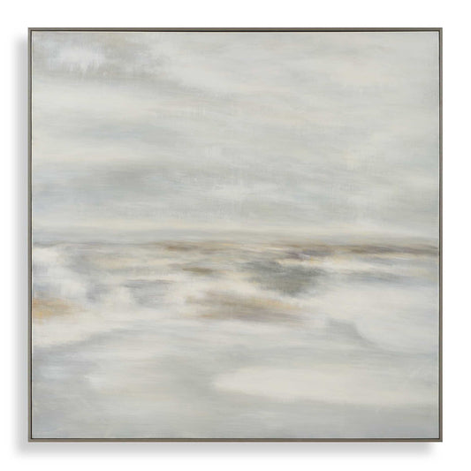 Furthest Thing - Canvas Landscape Art - Brown / Gray / White