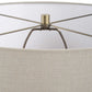 Maliyah - Linen Table Lamp - White