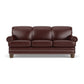 Bay Bridge - Leather Sofa, Nailhead Trim