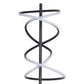 "Helix Radiance" LED Metal Floor Lamp - Matte Black