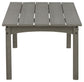 Visola - Rectangular Cocktail Table - Gray