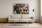 Temp Glass With Foil - City Scape - Light Brown
