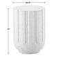 Jane - Outdoor Accent Table - White