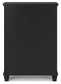 Lanolee - Five Drawer Chest - Black