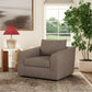 Chevy - Fabric Dining Chair - Brown