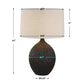 Levee - Satin Table Lamp - Black