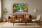 Tempered Glass With Foil - Forsyth Park Savannah - Green