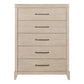 New Haven - 5 Drawer Chest - White