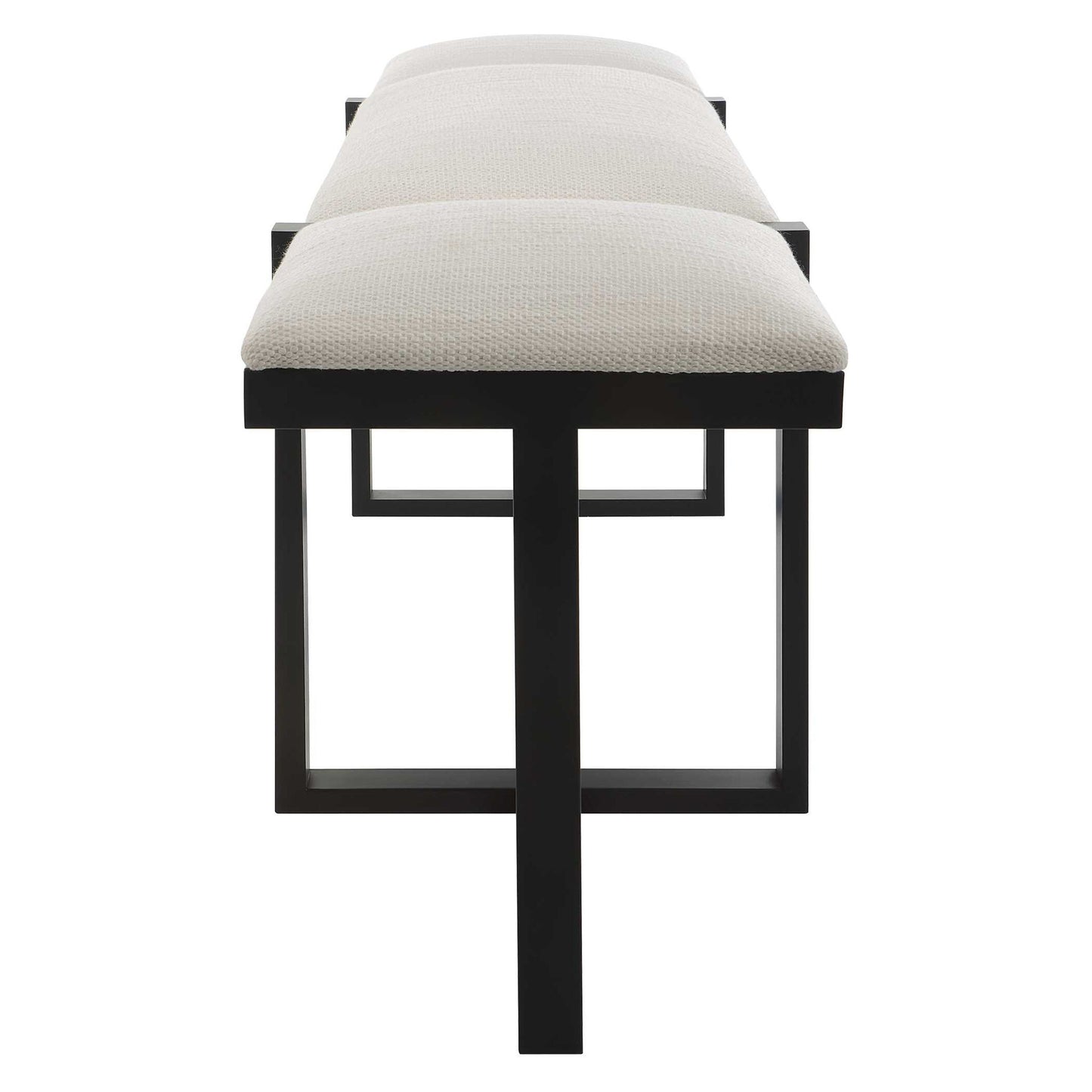 Triple Cloud - Modern Upholstered Bench