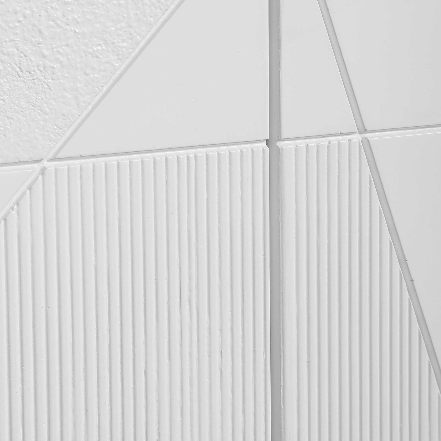 Tightrope - 4 Door Modern Sideboard Cabinet - White & Light Brown