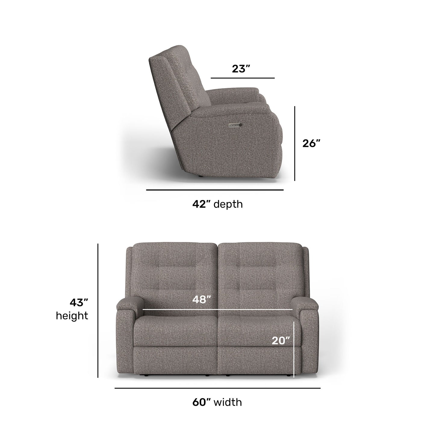 Arlo - Reclining Loveseat
