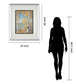 Honey Birch Il By John Macnab - Mirror Framed Print Wall Art - Yellow