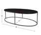 Coreene - Oval Coffee Table - Black
