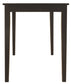 Kimonte - Rectangular Dining Room Table - Dark Brown