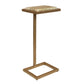 Gamora - Marble Drink Table - Gold / Green
