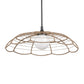 Lakeside - Indoor-Outdoor 1 Light Pendant - Black