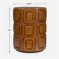 Alson - Geometric Accent Table - Dark Brown