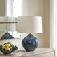 Corrine - Table Lamp - Deep Blue