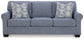 Carissa Manor - Queen Sofa Sleeper - Denim
