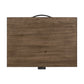 Shaker Lakes - Open Nightstand With Charging Station - Harvest Brown