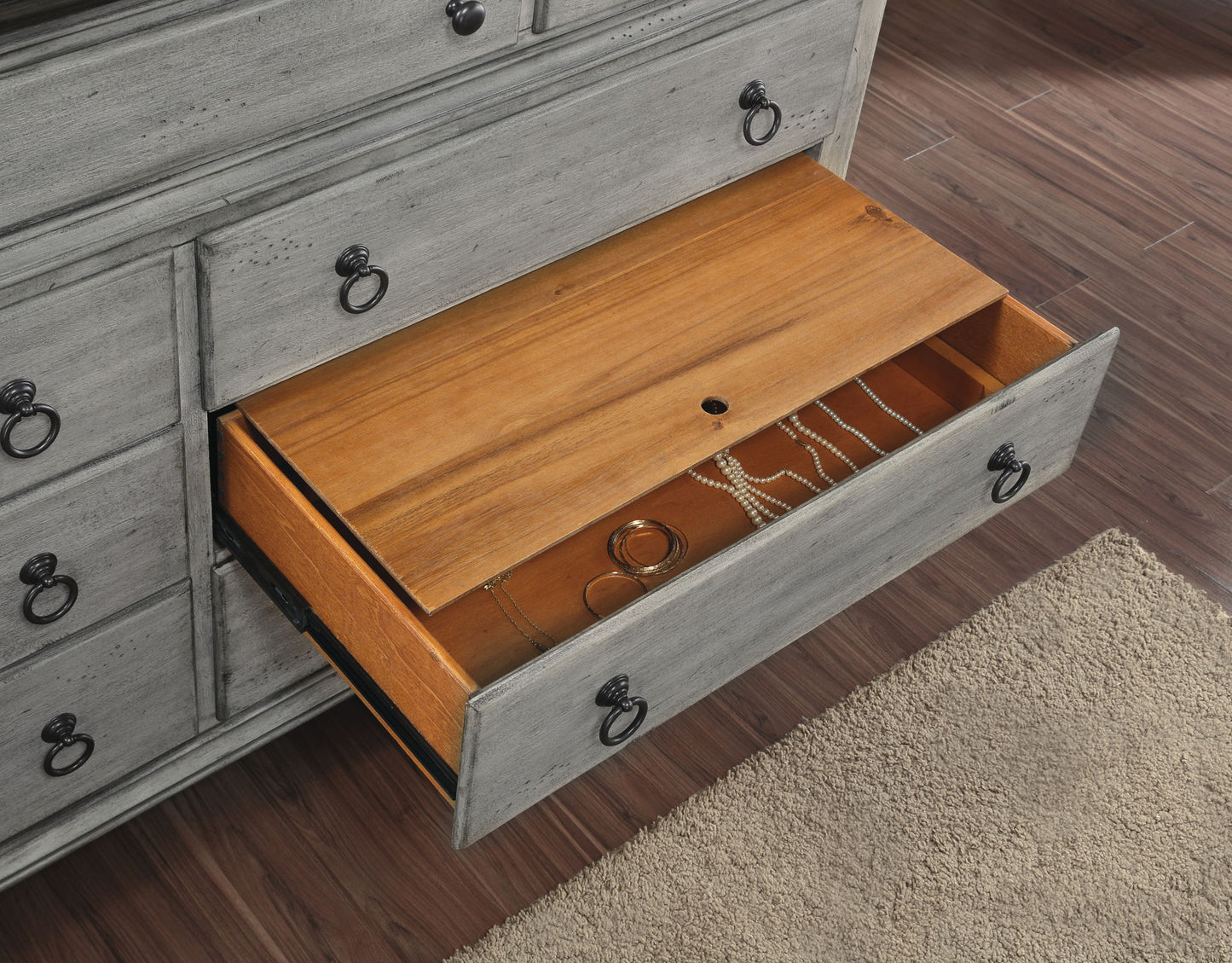 Plymouth - Dresser - Gray