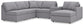 Modmax - Sectional - Granite