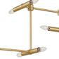 Cadre - 14 Light Modern Linear Pendant - Gold