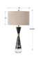 Alastair - Marble Table Lamp - Black