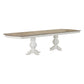 Magnolia Manor - Double Pedestal Table - Antique White