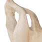 Hollow Form - Indoor-Outdoor Teak Sculpture - Woodtone