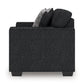 Jasmine Peaks - Loveseat - Coal