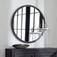 Dandridge - Round Industrial Mirror