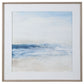 Surf And Sand - Framed Print - Blue