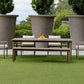 Forsyth - Outdoor Dining Table - Dark Gray