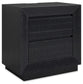 Londer - Two Drawer Night Stand - Black