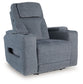 Studio Cave - Power Recliner - Steel